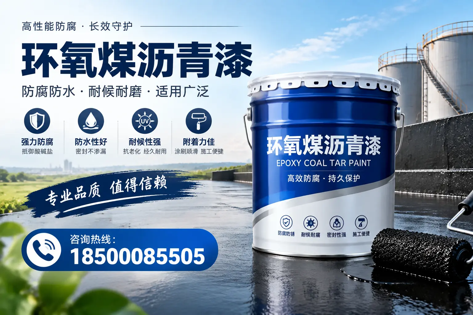 环氧煤沥青漆与油漆的区别，四平消费者最关心的问题