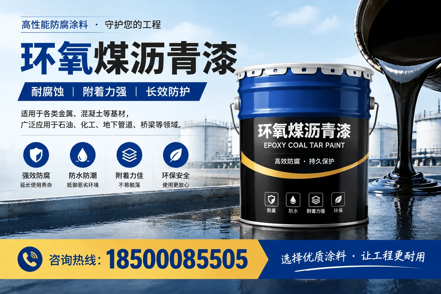 如何在四平选择合适的环氧煤沥青漆?实用指南